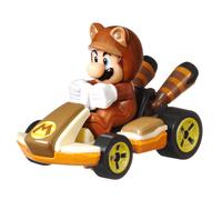 Hot Wheels Nintendo Premium Mario Kart Tanooki Mario Diecast Kart est ndar