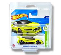 Hot Wheels - Nissan Leaf Nismo RC_02 - JBC27 - TH - Treasure Hunt - HW EV 10/10 - Coche de carreras eléctrico verde a escala 1:64 - Modelo Nissan con licencia oficial - Mattel 2025 (168/250) - 1:64