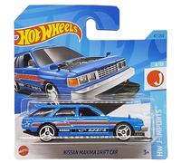 Hot Wheels - Nissan Maxima Drift Car - HW J-Imports 4/10 - HKK65 - Short Card - Azul - Mattel 2023