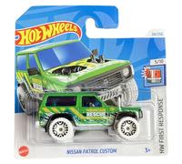 Hot Wheels - Nissan Patrol Custom - HW First Response 5/10 - HTC89 - Short Card - Mountain Rescue - Mattel 2024-1:64