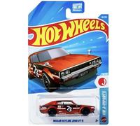 Hot Wheels Nissan Skyline 2000 GT-R [Naranja] J-Imports 3/10, 88/250, Vehículo de juguete fundido a escala 1:64