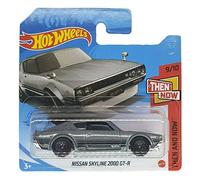 Hot Wheels - Nissan Skyline 2000 GT-R - Then and Now 9/10 - GTC68 - Short Card - Gris - Mattel 2021