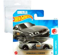 Hot Wheels Nissan Skyline GT-R Godzilla (BCNR33) HW J-Imports 5/10 (96/250) HTD96 Gris 2024 + Protector Short Card Frikimonkey