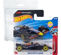 Hot Wheels Oracle Red Bull Racing HW Race Day 1/5 (59/250) HYW10 Short Card 2025 + Protector Short Card
