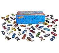 Hot Wheels Pack 50 Vehículos, Coches de Juguete (Modelos Surtidos) (Mattel V6697)