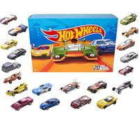 Hot Wheels - Pack De 20 Coches de Juguetes (Modelos Surtidos, selección aleatoria), Escala 1:64 con Detalles realistas, DXY59