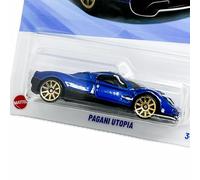 Hot Wheels - Pagani Utopia - Peak Persuit 4/10 - JBB38 - Short Card - Azul metálico - Mattel 2025-1:64