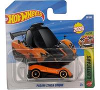 Hot Wheels - Pagani Zonda Cinque - Exoticars 4/10 - JJK75 - Short Card - Tooned Version - Comic Style - Mattel 2026 (26/250) - 1:64