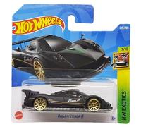 Hot Wheels - Pagani Zonda R - HW Exotics 7/10 - HCT02 - Short Card - Coche deportivo - negro - Mattel 2022