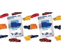 Hot Wheels Pantone, camión o Coche de Juguete, vehículo metálico Coleccionable a Escala 1:64 con Colores clásicos y Embalaje artístico (los Estilos Pueden Variar), JKY47 (Paquete de 2)