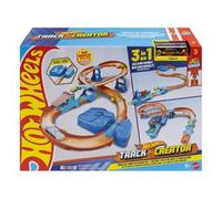Hot Wheels - Pista 3 en 1 con salto propulsado