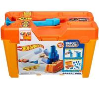 HOT WHEELS Pista De Choque Barriles Caja Serie TRACK BUILDER Original GCF91