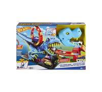 Hot Wheels Pista de Skate Octopark Pulpo HMK01 – Incluye lanzador de golpe y vehículo, multicolor