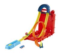 Hot Wheels Track Builder Caja Lata de Gasolina Set de Pistas para Coches de Juguete (Mattel HDX78)