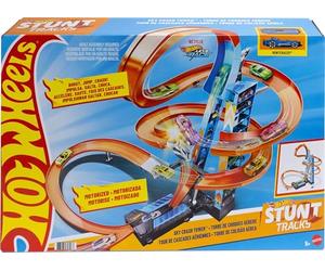 Hot Wheels Pista y Garaje para Coches de Juguetes, Regalo para Niños y Niñas mayores de 5 Años (Mattel GJM76), Embalaje estándar