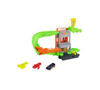 Hot Wheels Croc Pizza Attack Playset y Coche de Juguete 1:64