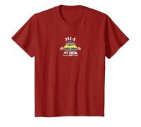 Hot Wheels - Pit Crew Pre-K Camiseta, Niños, Arándano, 12 años