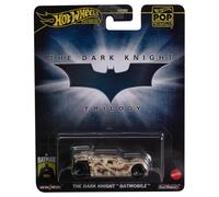 Hot Wheels Pop Culture Batman el Caballero Oscuro Batmóvil de Metal 1:64 Escala
