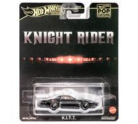Hot Wheels Supercar - Modelo de coche K.I.T.T. Knight Rider KITT - Die Cast escala 1:64 - Longitud 7 cm - JBL71 - Serie Pop Culture