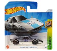 Hot Wheels - Porsche 904 Carrera GTS - HW Exotics 1/10 - HRY73 - Short Card - Plata metálica - Mattel 2024 - 1:64