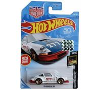 Hot Wheels Porsche 911 '71, Nightburnerz 10/10 [blanco/rojo] 235/365