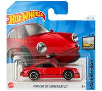 Hot Wheels - Porsche 911 Carrera RS 2.7 - Factory Fresh 4/10 - HTD08 - Short Card - Rojo - Mattel 2024 - 1:64
