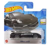 Hot Wheels - Porsche 911 GT3 - Factory Fresh 10/10 - HCX85 - Short Card - Negro mate - Mattel 2022