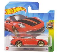 Hot Wheels - Porsche 911 GT3 - HW Exotics 2/10 - HKH97 - Short Card - Coche deportivo - rojo - Mattel 2023