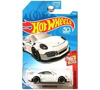 Hot Wheels Porsche 911 GT3 RS 47/365 2018, 50 Aniversario, Entonces y Ahora, Color Blanco