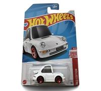 Hot Wheels Porsche 911 Turbo 3.6 (964), edición roja 12/12, exclusivo de la tienda, coche fundido a escala 1:64