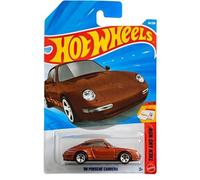 Hot Wheels Porsche Carrera '96 [marrón] Then & Now 4/10, 98/250, vehículo de juguete fundido a escala 1:64
