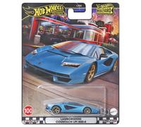 Hot Wheels Premier Boulevard 100 Lamborghini Countach Lpi 800-4 Car Real Riders