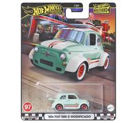 Hot Wheels Premier Boulevard 97 - '60s Fiat 500 D Modificado Car Culture