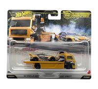 Hot Wheels Premium - '20 Toyota GR Supra & Fleet Street - Car Culture - JHX87 - FLF56 - Team Transport #86 - Naranja - Modelo oficial - Mattel 2025-1:64