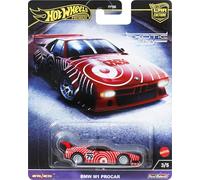 Hot Wheels Premium BMW M1 PROCAR, Car Culture Coche de juguete de colección a escala 1:64, para coleccionistas, juguete regalo para niños y niñas +3 años y fans y coleccionistas adultos, HKC79