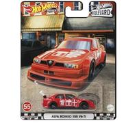 Hot Wheels Premium Boulevard #55 Alfa Romeo 155 V6 Ti (rojo)