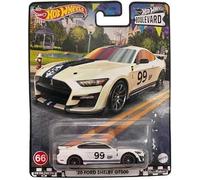 Hot Wheels Premium Boulevard #66 '20 Ford Shelby GT500 (blanco)