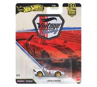 Hot Wheels Premium Car Culture Coche de colección Lancia Stratos 1:64 | Vehículo coleccionable con neumáticos Real Riders y cuerpo/chasis de metal, JKF26