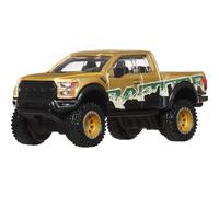 Hot Wheels Premium Car Culture Off Road 1:64 Escala Die-Cast 2017 Ford F-150 Raptor Vehicle With Real Riders Tires & Metal/Metal Body & Chassis