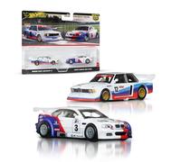 Hot Wheels Premium Car Culture Pack con dos vehículos a escala 1:64, parejas únicas, neumáticos Real Riders, chasis Metal/Metal, juguete para coleccionistas, JBK99