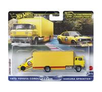 Hot Wheels - Premium Car Culture Team Transport - 1972 Toyota Corolla Levin (Sak