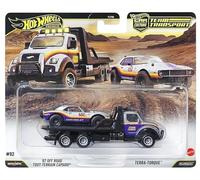 Hot Wheels Premium Car Culture Team Transport '67 Offroad Camaro con par de terraza, juego de 2 piezas #92