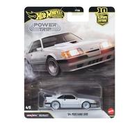 Hot Wheels Premium Car Culture, Vehículo 84 Mustang SVO, Auto Deportivo Americano Colección Premium Escala 1:64, para Niños De 3 Años en adelante