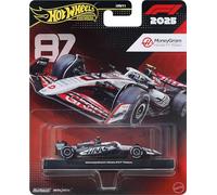 Hot Wheels: coche F1 en miniatura - Oliver Bearman - MoneyGram Haas