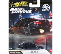Hot Wheels Fast & Furious Coches de Primera Calidad 2010 BMW M5, vehículo metálico a Escala 1:64 para coleccionistas Inspirado en la Saga de películas de Fast & Furious, JHW62