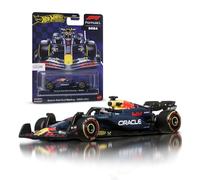 Hot Wheels Premium Formula 1, Oracle Red Bull Racing RB20, Coche de Carreras, vehículo de Juguete Coleccionable metálico a Escala 1:64 con neumáticos Real Riders, JBM12