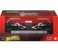 Hot Wheels Premium Formula 1 Toy Cars, 2 1:64 Scale Die-Cast M (Importación USA)