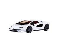 Hot Wheels Premium Lamborghini Countach LPI 800-4, 1:43rd Vehículo a escala, réplicas con licencia oficial con neumáticos Real Riders y carrocería y chasis Metal, para coleccionistas adultos, HMD49