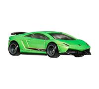 Hot Wheels - Premium - Lamborghini Gallardo LP 570-4 Superleggera - JHW33 - GJT68 - Boulevard Rider 1/48 - Premium Card - Real Riders - Verde - Modelo oficial - Mattel 2026-1:64