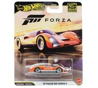 Hot Wheels Premium Pop Culture Forza '66 Porsche 906 Carrera 6, coche coleccionable de metal fundido a presión